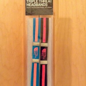 NWT The North Face Colorful Headband Set
